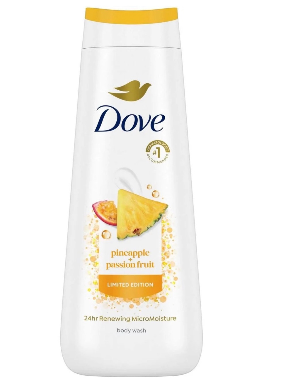 Dove Pineapple & Passion Fruit Body Wash - White
